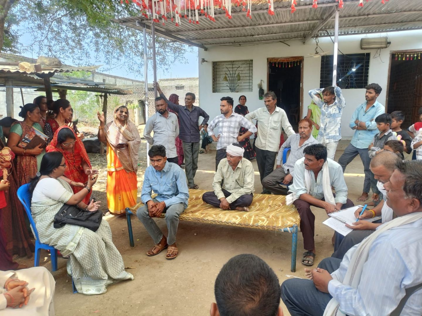 विधिक सेवा प्राधिकरण के सचिव अमूल मंडलोई के निर्देशन में की गई कार्यवाही ग्राम चितावल में  रिका गया बाल विवाह