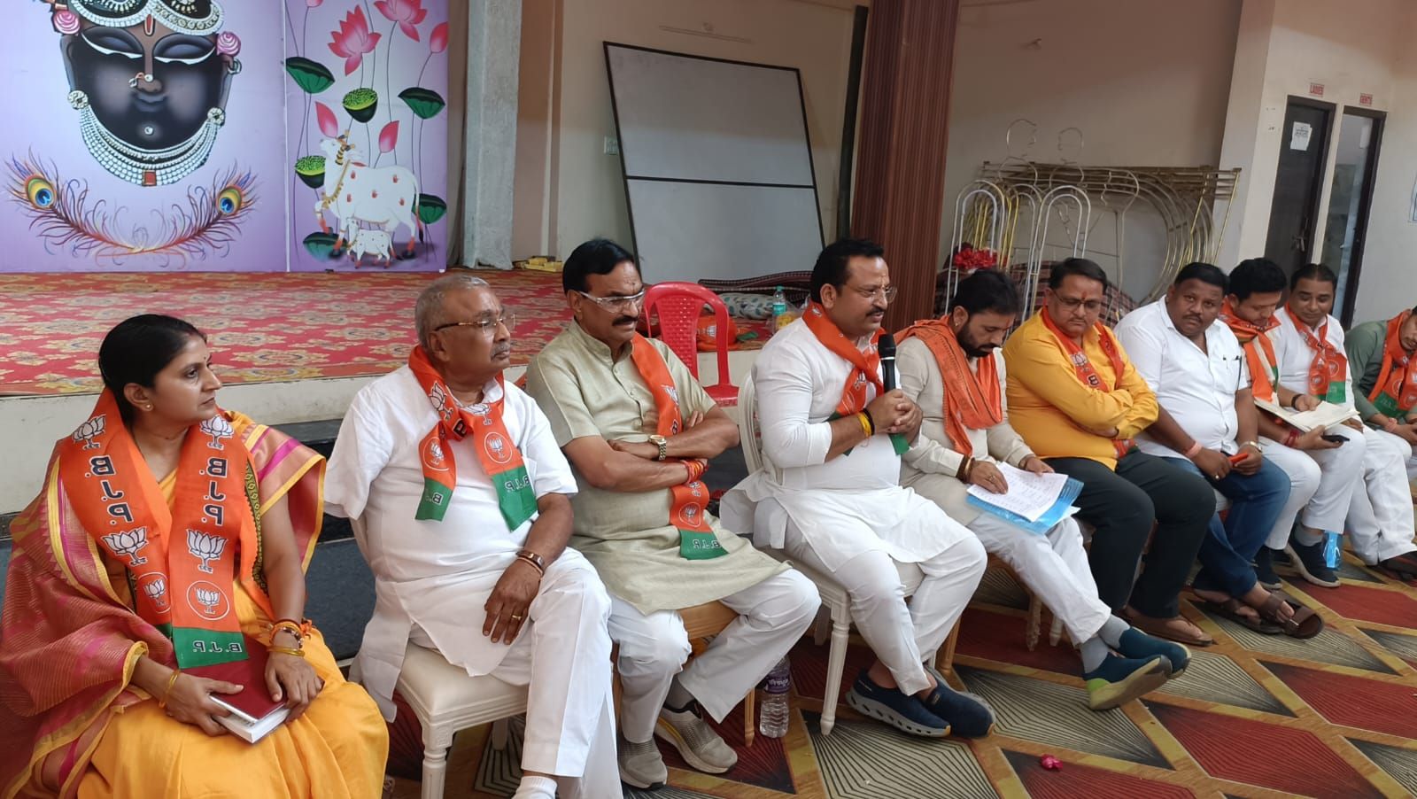 बड़वानी ठीकरी भाजपा जिला संगठन की मासिक बैठक सम्पन्न, बूथ सशक्तिकरण पर दिया जोर  