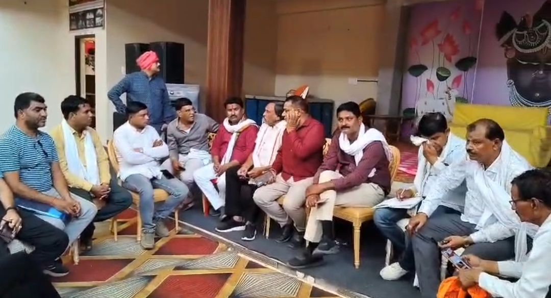  ठीकरी क्षमता विकसित करने संगठन कोजमीनी स्तर पर मजबूतकरने के उद्देश्य से दो दिवसीय आवासीय प्रशिक्षण शिविर की तैयारीपूर्ण