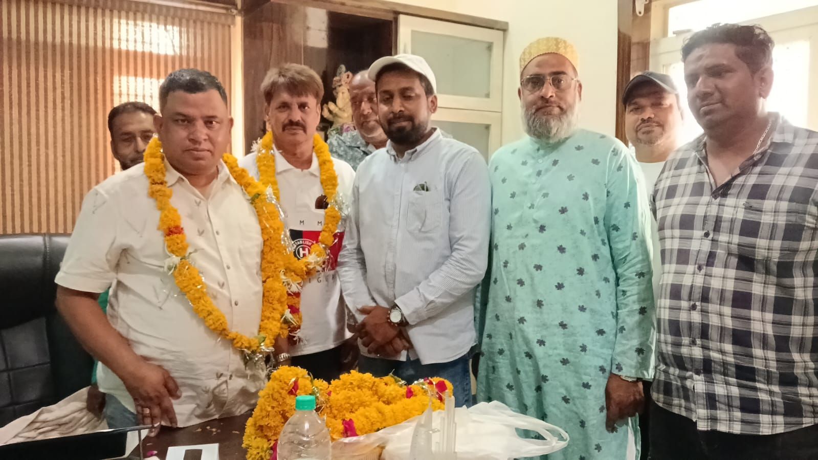प्रतापगढ़ कांग्रेस संगठन को मजबूत करनेआगामी चुनावों को लेकर आयोजित बैठक में पूर्व विधायकरामलालमीणा का भव्यस्वागत किया 