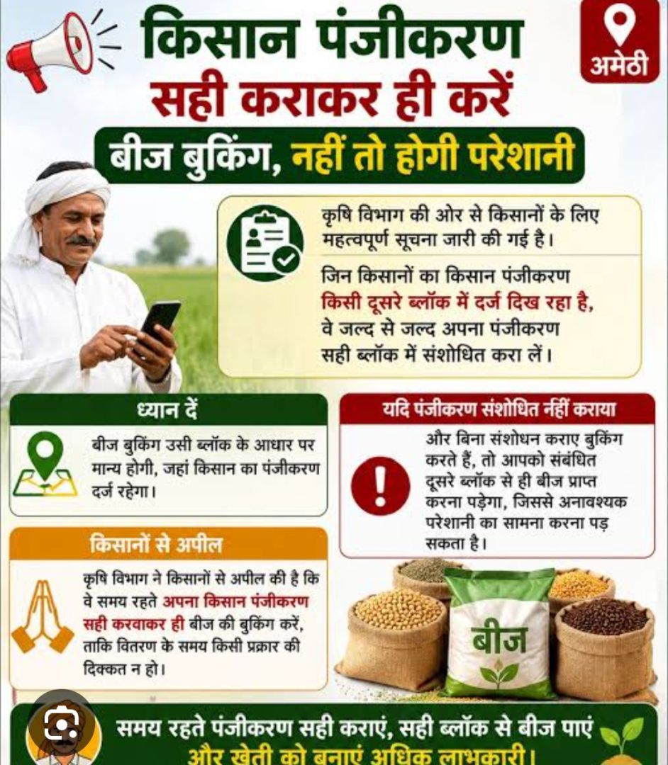 बड़वानी किसानों के लिए राहत की खबर नकली बीज और अन्य प्रांतों लाकर बीज बेचने वालों की खबर देने वाले को 5हजार का इनाम