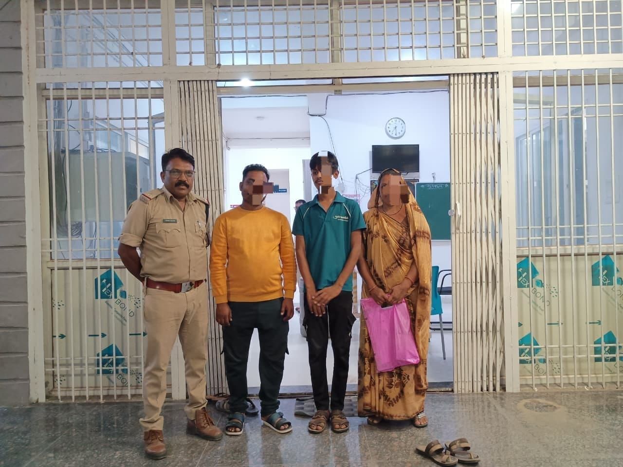 थाना अंजड़ पुलिस की त्वरित व बड़ी कार्यवाही: गुजरात के बड़ौदा से सकुशल दस्तयाब किया गया 17 वर्षीय अपहृत बालक, 