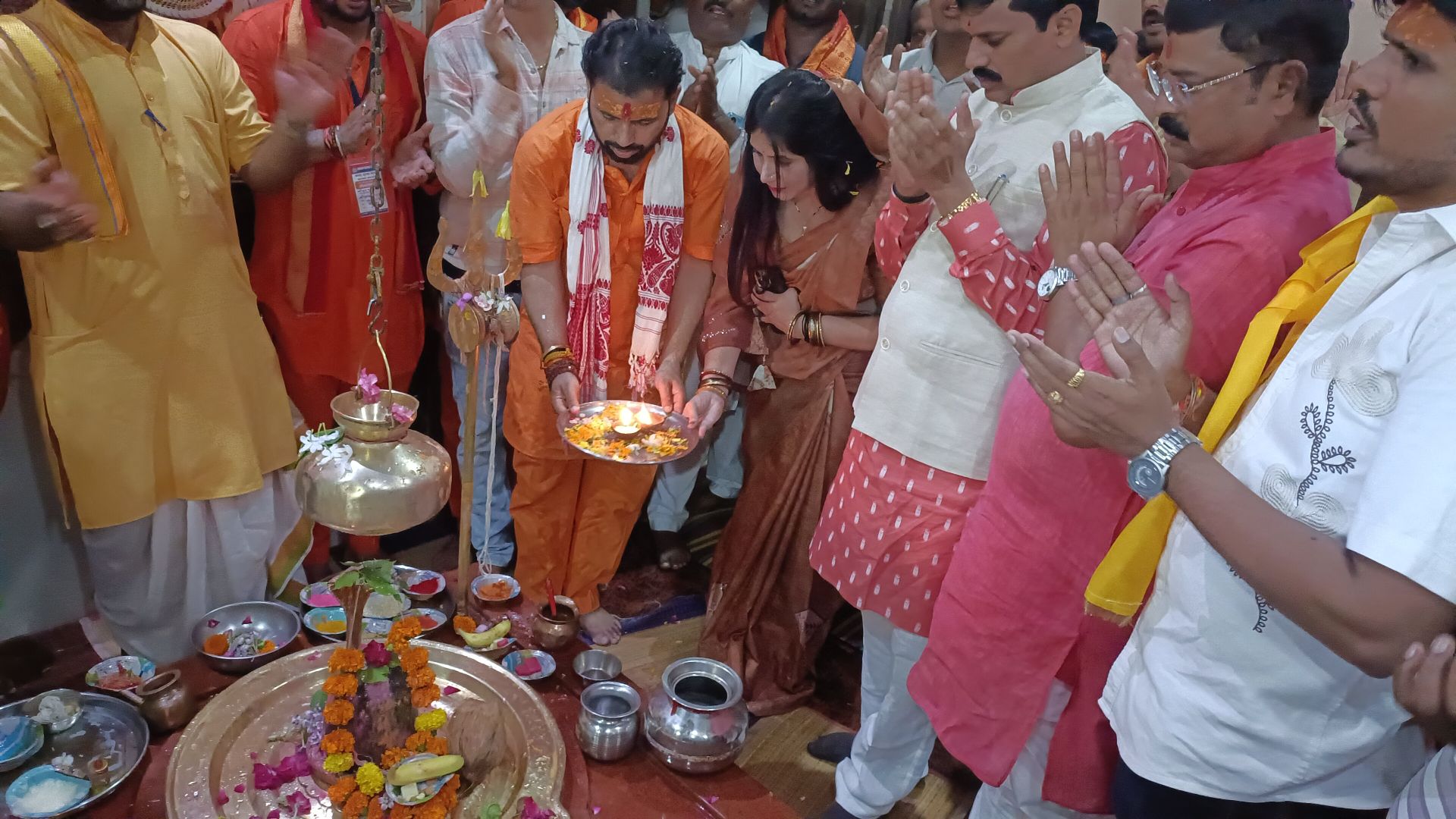 भाजपा जिलाअध्यक्ष अजययादव के नेतृत्वमें निकली 18वीं श्रद्धा कावड़यात्रा, पर्यावरणसंरक्षण, सामाजिकसमरसता सनातन का  संदेश 