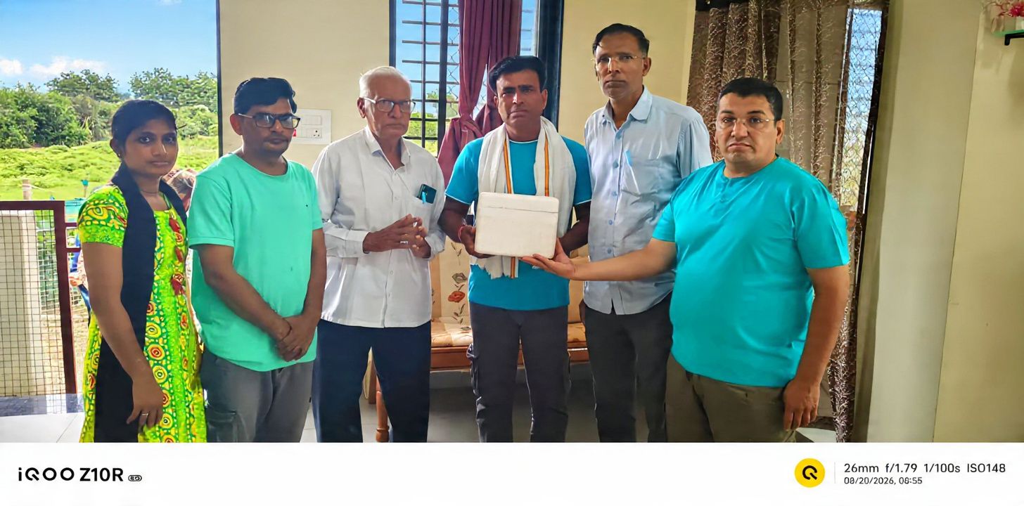 सुरेश दहीभाते की आंखें अब दो लोगों को दिखाएंगी खूबसूरत दुनिया