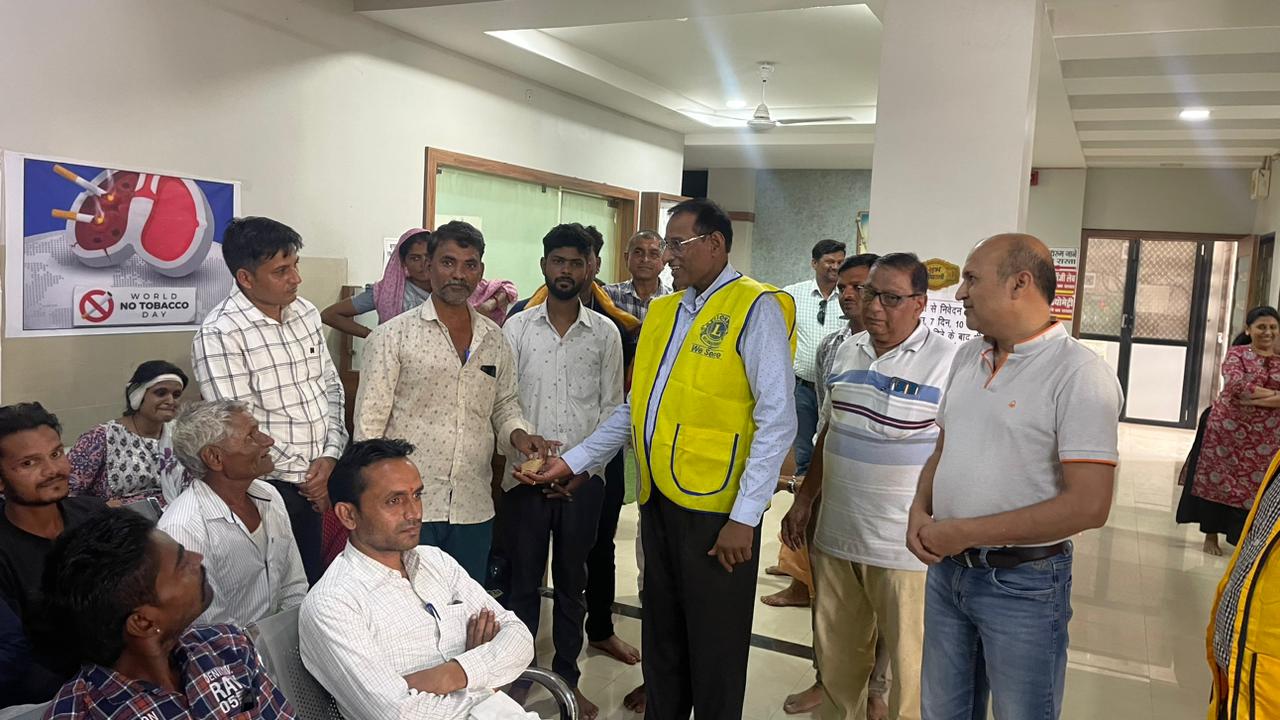 बड़वानी लायन्स क्लब ने विश्व तंबाकू निषेध दिवस मनाया तंबाकू नही खाने की दिलाई शपथ