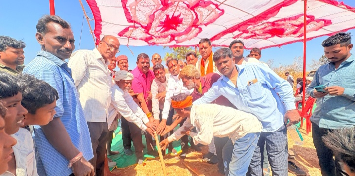 नालछा कई पंचायतों में विधायक कालू सिंह ठाकुर ने निर्माण कार्यों का किया भूमि पूजन