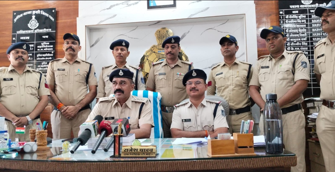 कुक्षी पुलिस की अवैध गांजे पर  बड़ी कार्यवाही आरोपी गिरफ्तार