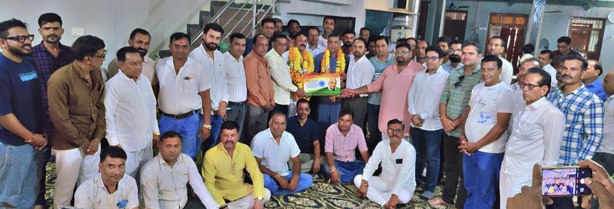 गंधवानी मुकेश पाटीदार भाजपा गंधवानी मंडल अध्यक्ष पद पर नियुक्त हुवे 