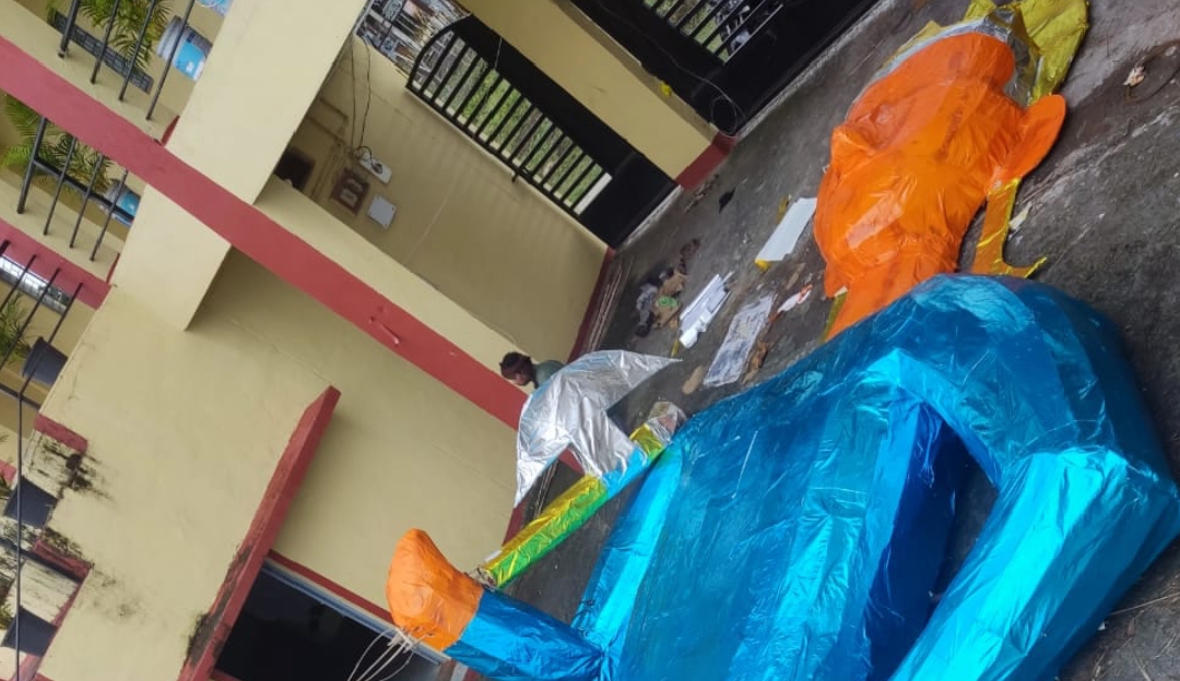 नालछा --नगर नालछा में प्रतिवर्ष अनुसार नवरात्रि उपासना के पश्चात दशहरा पर्व के उपलक्ष में रावण दहन का कार्यक्रम मालवा सैवा समिति द्वारा निर्माणकिया जा रहा है