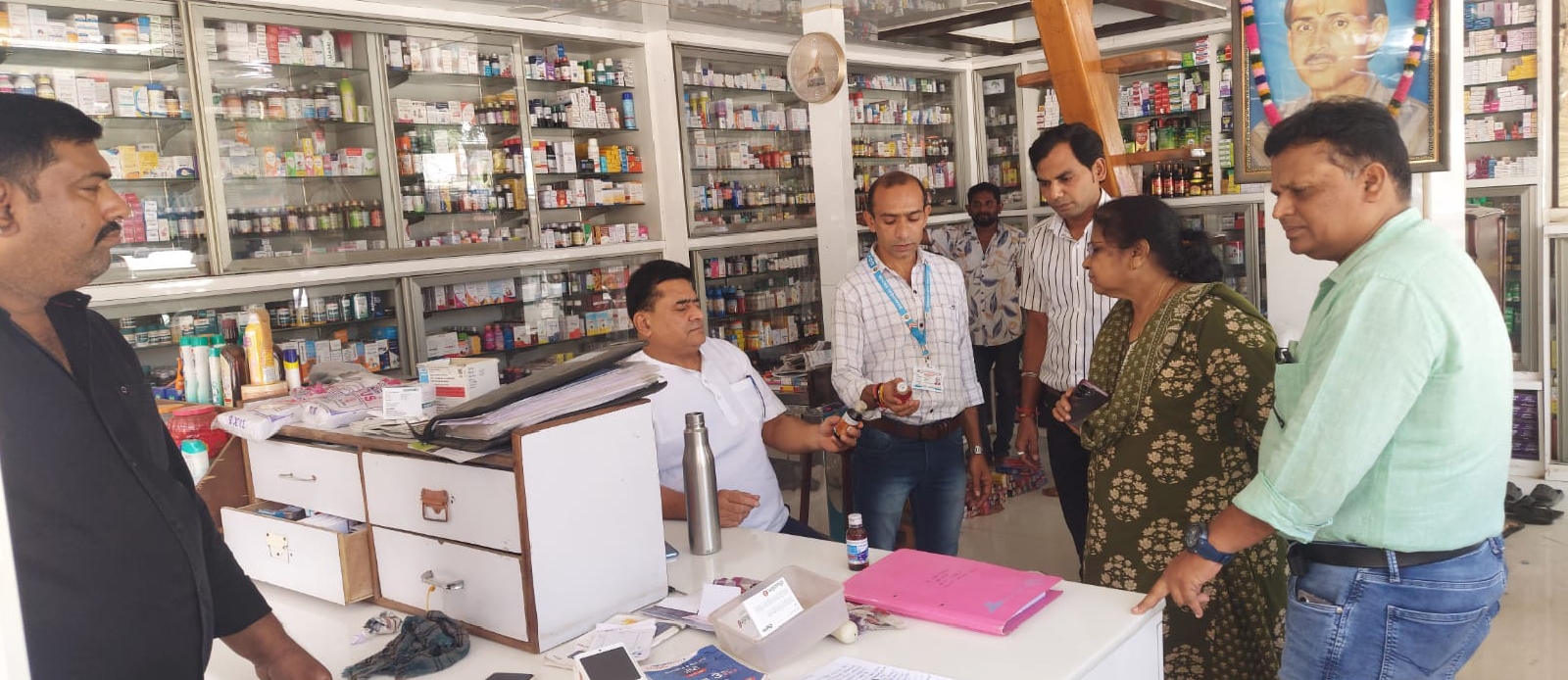बड़वानी मेडिकल दुकानों के निरीक्षण हेतु स्वास्थ्य विभाग ने किया टीम का गठन